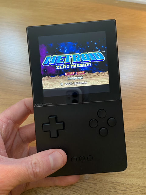 image Metroid Zero Mission on Analogue Pocket